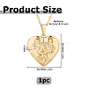 304 Stainless Steel Heart Locket Pendant Necklaces for Photo NJEW-WH0020-97D-2