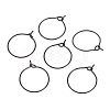 316L Surgical Stainless Steel Hoop Earring Findings STAS-G130-03B-16MM-1