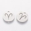 Non-Tarnish 304 Stainless Steel Charms STAS-Q201-T095-1-2