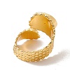 Brass Cuff Finger Rings Components X-KK-G428-02G-2