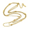 Ion Plating(IP) 304 Stainless Steel Multi Layered Necklaces LS-NJEW-S426-07G-1