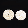 Handmade Reed Cane/Rattan Woven Beads WOVE-T005-12B-2