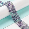 Natural Fluorite Beads Strands G-B038-C01-2