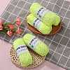 5 Skeins Light Two-Tone Luminous Polyester Yarn OCOR-SZ0002-09A-3