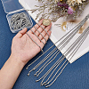 10Pcs 304 Stainless Steel Rope Chain Necklaces for Men Women NJEW-BC0001-07-3