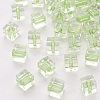 Transparent Acrylic Beads TACR-S154-12A-83-1