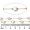 Ion Plating(IP) Real 18K Gold Plated 316 Stainless Steel Paperclip Chains AJEW-Z026-02B-3