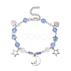 2Pcs 2 Styles Glass Beaded Bracelets BJEW-JB11610-2