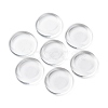 18MM Double-side Flat Round Transparent Glass Cabochons for Photo Craft Jewelry Making X-GGLA-S601-1-4