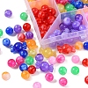 240Pcs 9 Colors Acrylic Beads MACR-YW0001-71-4