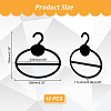 Plastic Scarf Display Hangers AJEW-WH0504-67B-2