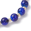 Glass Beads Stretch Bracelets BJEW-JB12026-01-4