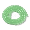 Imitation Jade Glass Bead Strands GLAA-G112-02B-2