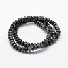 Natural Labradorite Beads Strands G-G665-06-6x4mm-2