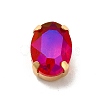 Moonlight Effect Oval Sew on Rhinestone GLAA-P055-01A-G03-1