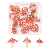 15Pcs 3 Styles Plastic Pendants KY-YW0002-28B-1