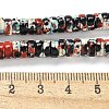 Baking Paint Synthetic Turquoise Beads Strands G-H060-02B-08-5