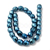 Electroplated Non-Magnetic Synthetic Hematite Beads Strands G-P518-05F-2
