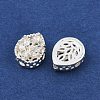 Brass Pave Cubic Zirconia Multi-strand Links ZIRC-F145-07S-01-2