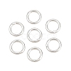 Brass Closed Jump Rings KK-D257-01P-03-1