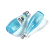 Transparent Resin Pendants RESI-D074-03A-2