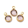 Ion Plating(IP) 304 Stainless Steel with Glass Charms STAS-G305-11G-06-3