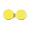Painted Natural Poplar Wood Beads WOOD-S045-063B-08-2