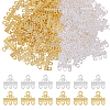 120Pcs 2 Colors Alloy Chandelier Component Links DIY-GO0003-53-1