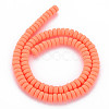 Handmade Polymer Clay Beads Strands CLAY-N008-39-3