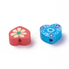 Handmade Polymer Clay Beads CLAY-I010-16-2