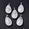 Natural Quartz Crystal Pendants G-D084-01P-B17-2