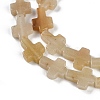 Natural Topaz Jade Beads Strands G-I369-A10-02-4