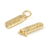 Brass Pendants KK-L245-01G-02-2