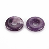 Natural Amethyst Pendants G-T122-66M-2