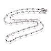 304 Stainless Steel Chain Necklaces STAS-P164-12-2