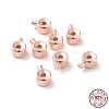 925 Sterling Silver Crimp Beads STER-D035-01RG-4