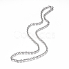 Non-Tarnish 304 Stainless Steel Cable Chain Necklaces NJEW-H203-01P-2