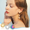 DIY Blank Sun Pendant Making Kit DIY-UN0005-08-6
