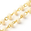 Handmade Polymer Clay Beaded Chain AJEW-JB00999-02-3