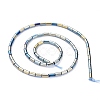 Electroplate Glass Beads Strands X-EGLA-K014-B-FP05-3
