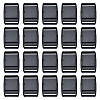 20Pcs Plastic Quick Contoured Side Release Buckle KY-NB0001-45-1