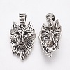 Tibetan Style Alloy Pendants TIBEP-WH0001-01AS-2