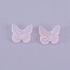 Transparent & Frosted Glass Beads KY-CJC0004-02K-1