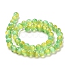 Natural Selenite Beads Strands G-P493-01O-4
