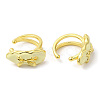 Enamel Bowknot Cuff Earrings EJEW-G348-03G-2