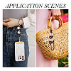 Hand-woven Flower Pendant Decorations KEYC-TAC0009-02KCG-08-6