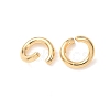 Brass Open Jump Rings KK-G604-08G-10-2