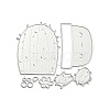 Carbon Steel Cutting Dies Stencils LS-DIY-P076-20-2