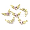 Golden Alloy Connector Charms FIND-CJC0006-45E-2