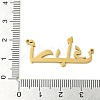 304 Stainless Steel Pendants STAS-S142-01G-3